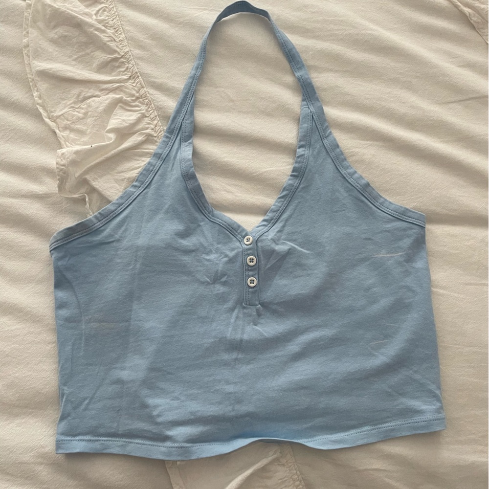 Blue American Eagle halter